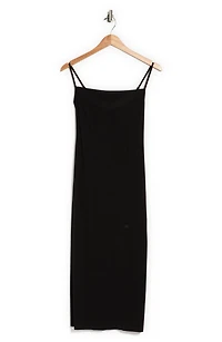Scoop Neck Midi Dress