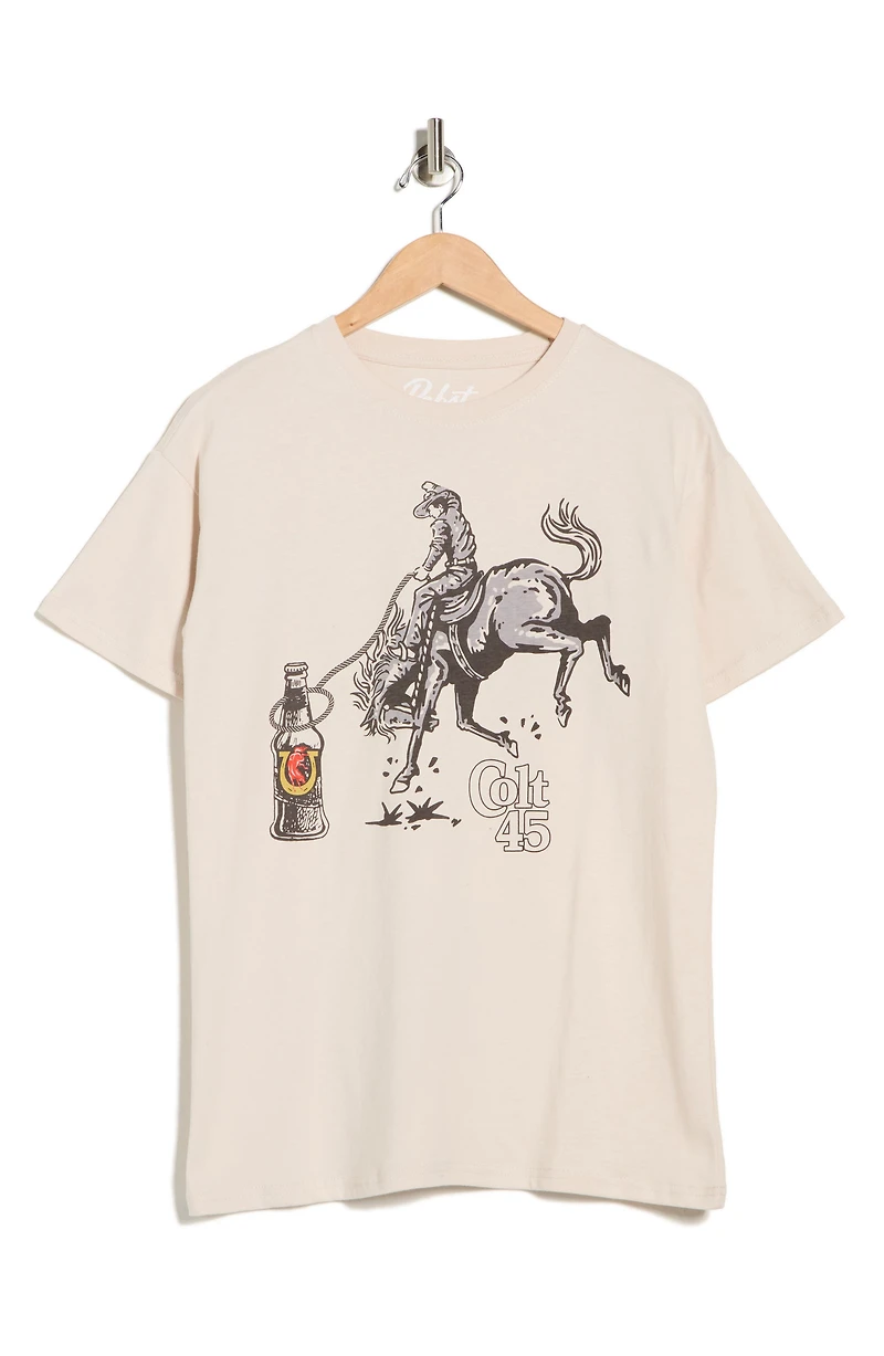 Colt 45 Cowboy Graphic T-Shirt