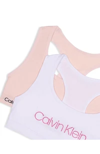 Kids' Assorted 2-Pack Racerback Sports Bra