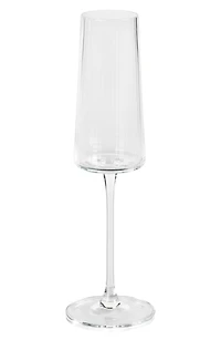 Benin Fluted Set of 4 Champagne Flutes