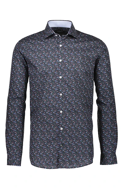 Floral Modern Fit Twill Shirt