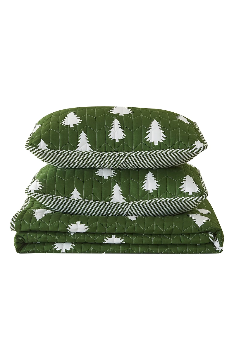 Forest Lodge Reversible Quilt & Sham Set