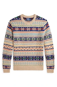 Fair Isle Wool Blend Sweater