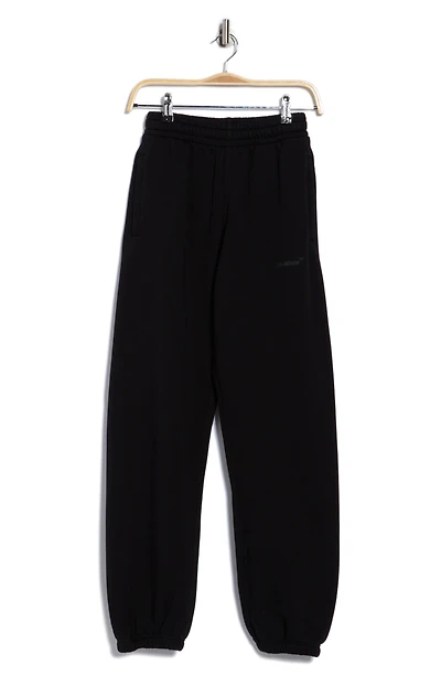 Diagonal Tab Slim Sweatpants