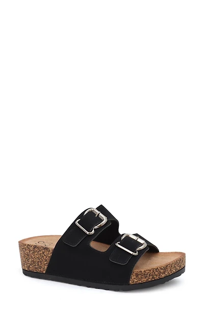 Lorayn 10 Double Buckle Platform Sandal