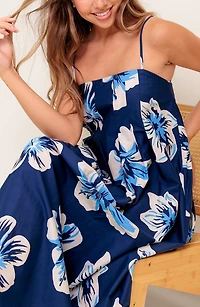 A-Line Cotton Maxi Dress