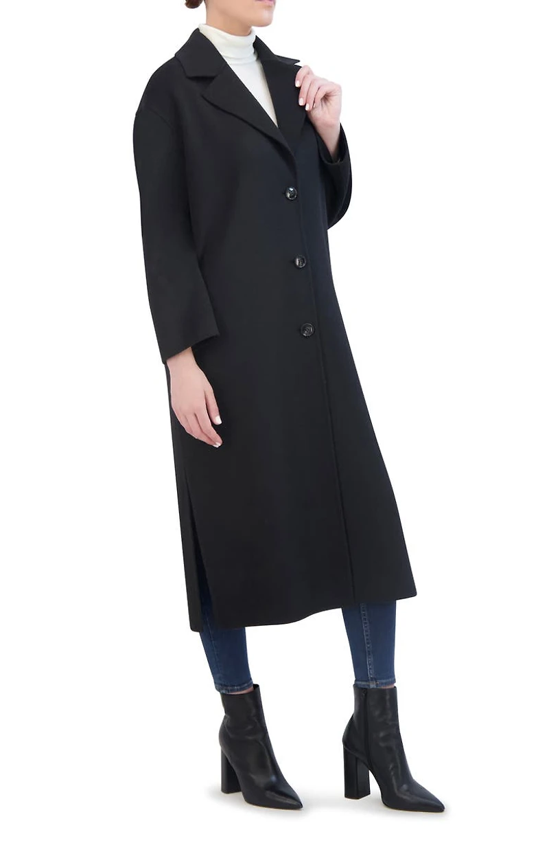 Double Faced Wool Refer Coat