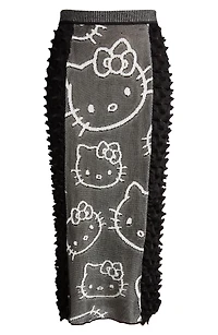 x Sanrio Hello Kitty® Spike Knit Midi Sweater Skirt