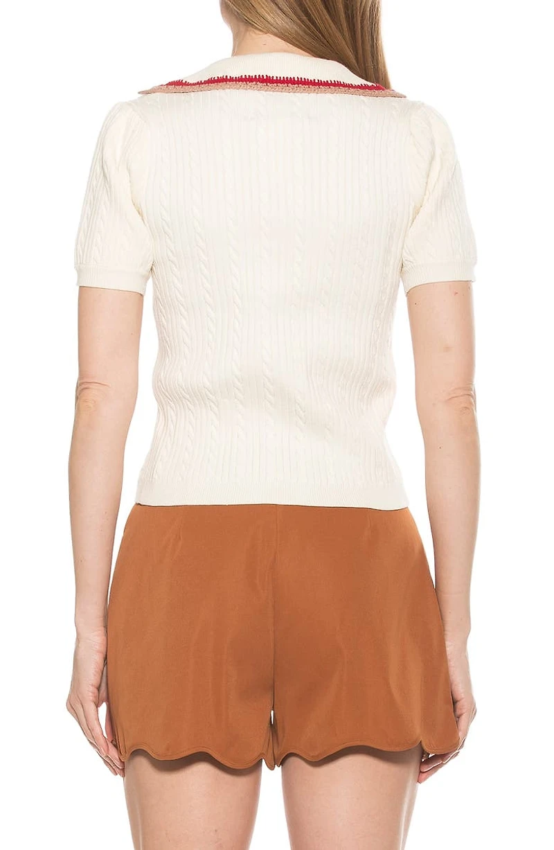 Kith Knit Button Top