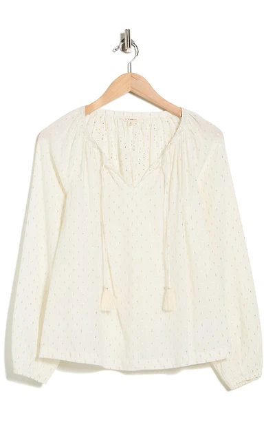 Tassel Tie Neck Top