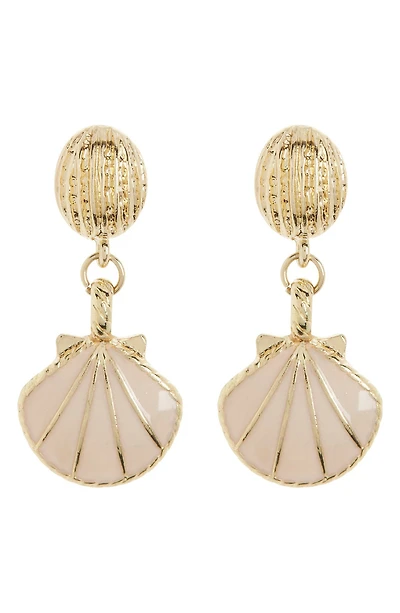 Inaya Shell Drop Earrings