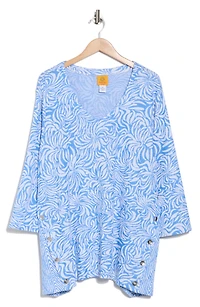 Terry Jacquard Tunic