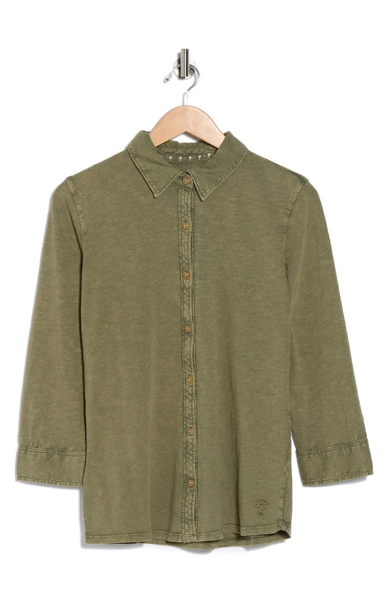 Indigo Palms Sun Faded Shirt