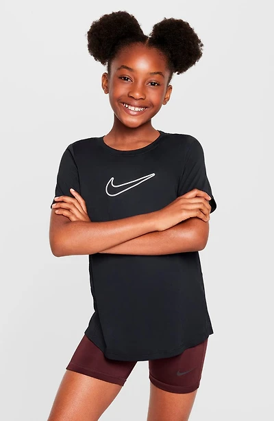 Kids' Swoosh Graphic T-Shirt