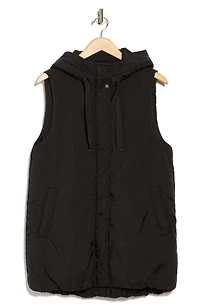 Cloud Weight Hooded Long Vest