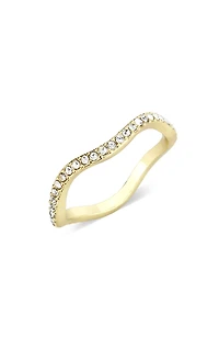 Ariella Collection Wavy Ring Band