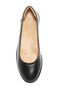 Flexy Leather Flat - Wide Width Available