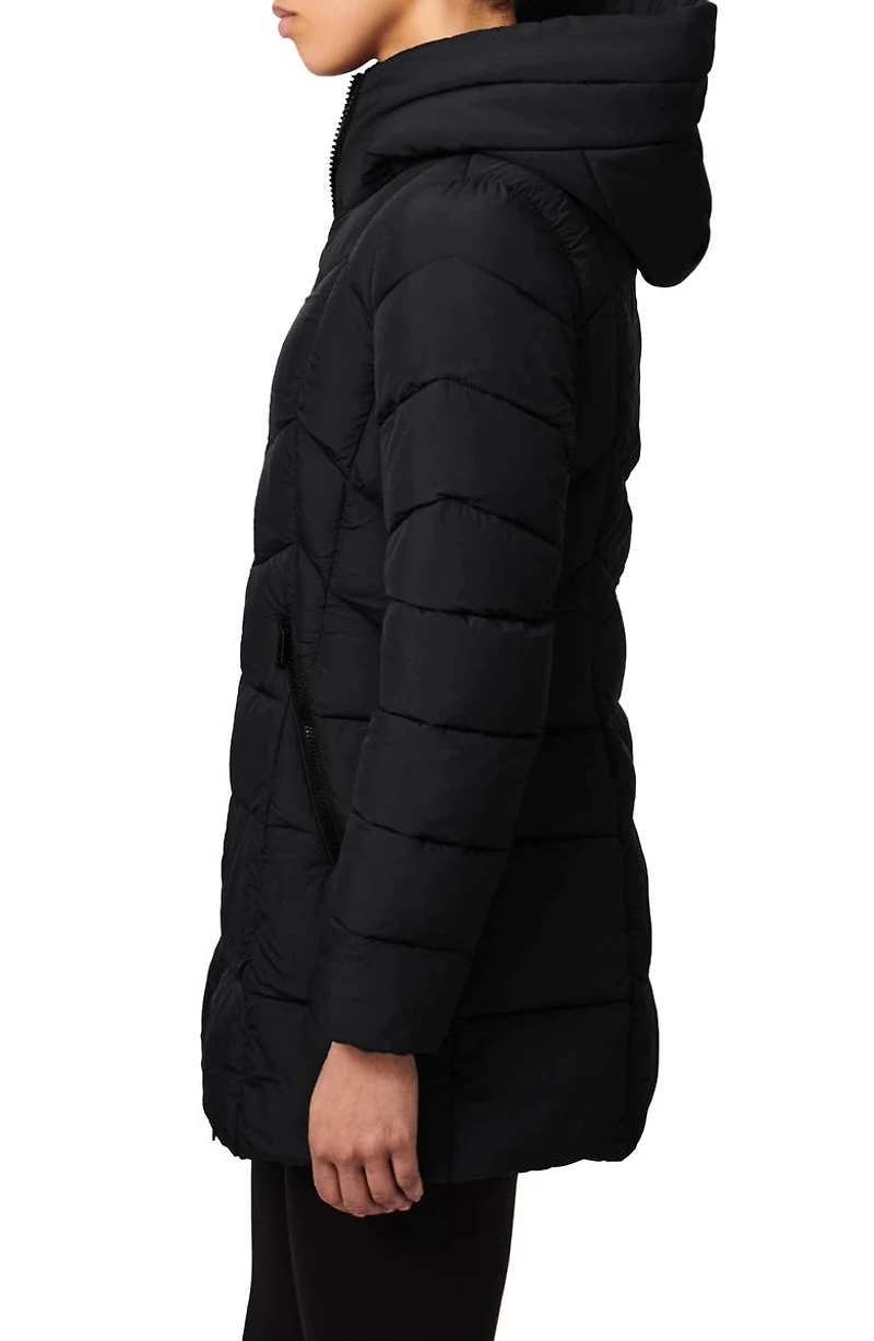Hooded Water Resistant Puffer Jacket