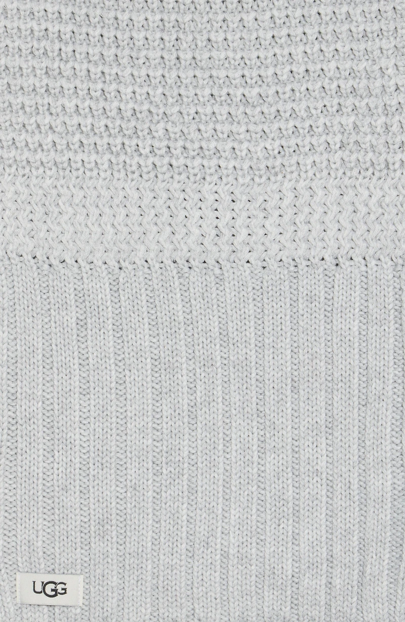 Textured Cardigan Scarf