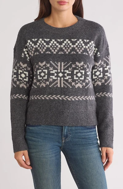 Fair Isle Crewneck Sweater