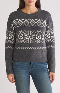 Fair Isle Crewneck Sweater
