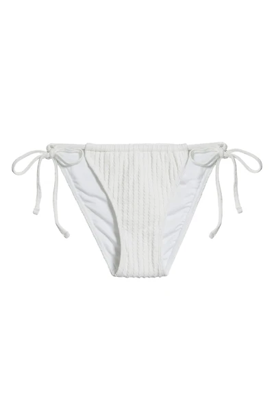 Rib Side Tie Bikini Bottoms