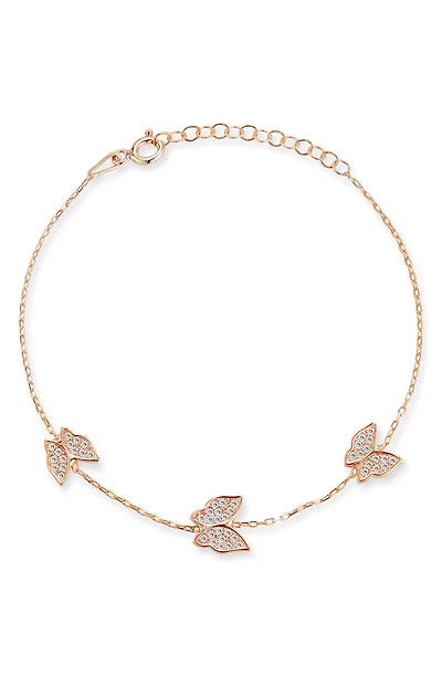 Pavé Butterfly Bracelet