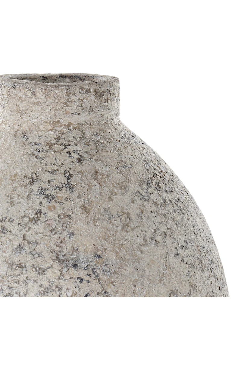 Textured Clay Vase