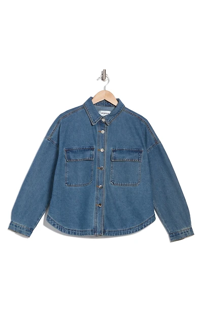 Oversize Denim Shacket