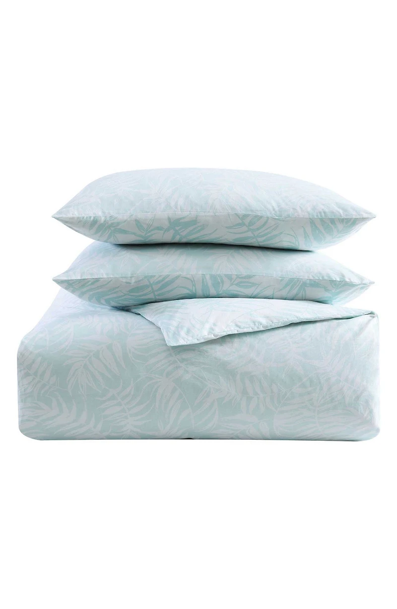Art of Palms Cotton Duvet Cover Set