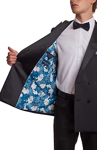 Soho Slim Fit Double Breasted Suit Jacket