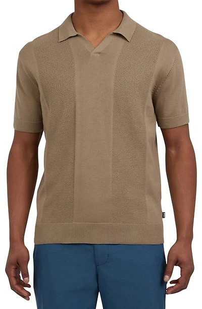 Social Cotton Polo Sweater