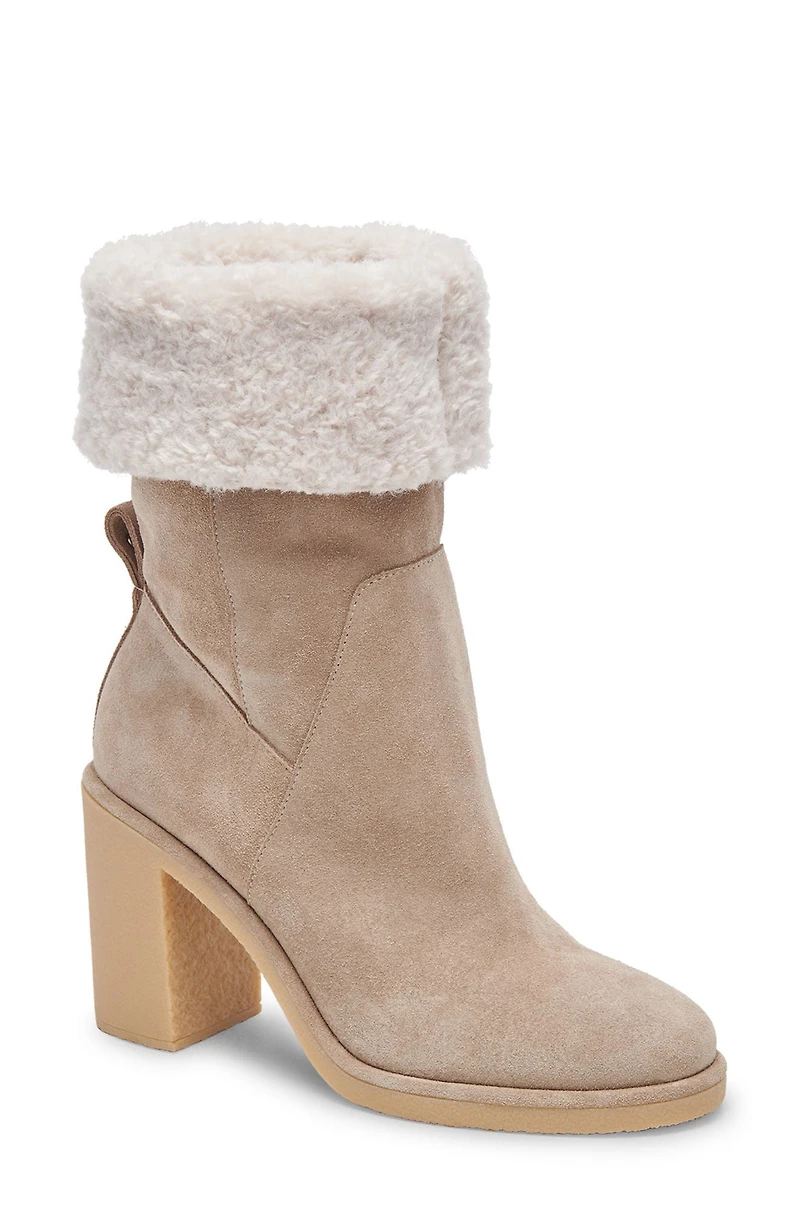 Caddie Faux Shearling Lined Plush Boot