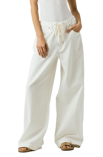 Low Rise Baggy Twill Jeans