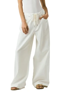 Low Rise Baggy Twill Jeans