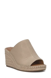 Cabriah Espadrille Platform Wedge Slide Sandal