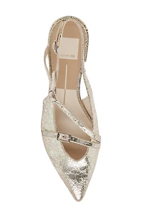 Pamla Pointed Toe Slingback Flat