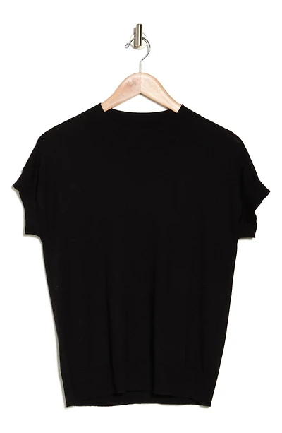 Short Sleeve Crew Sweater