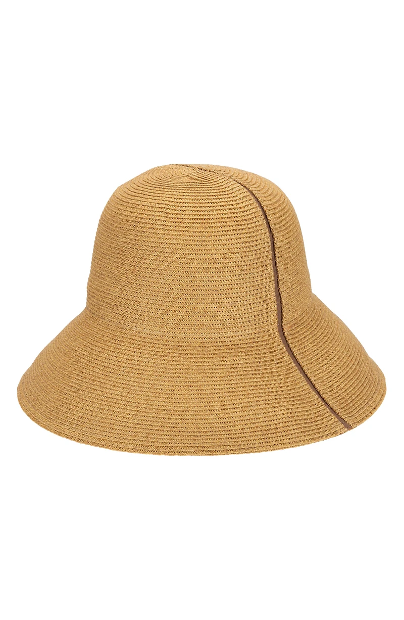 Packable Straw Bucket Hat