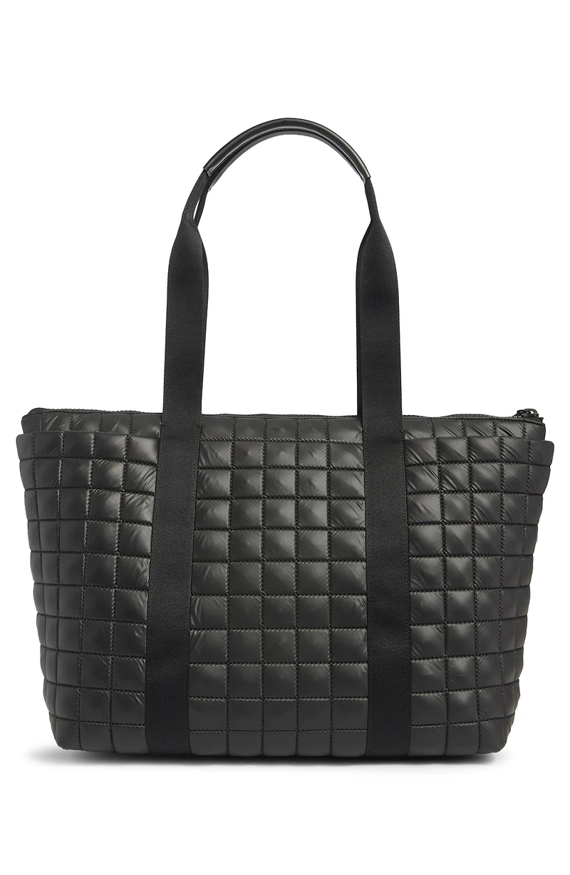 camden x-large quilted tote bag