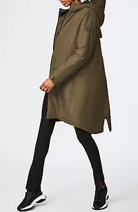 Insulated Hooded Raincoat