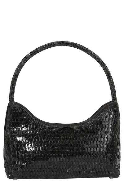 Rhinestone Beaded Shoulder Bag