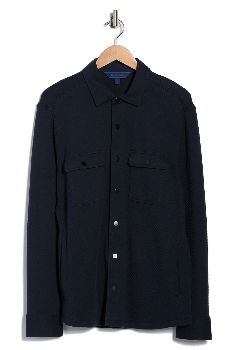 Quilted Cotton Overshirt