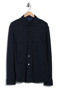 Quilted Cotton Overshirt