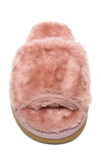 Faux Fur Slide Slipper