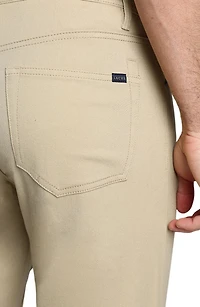 Straight Leg Stretch Twill 5-Pocket Pants