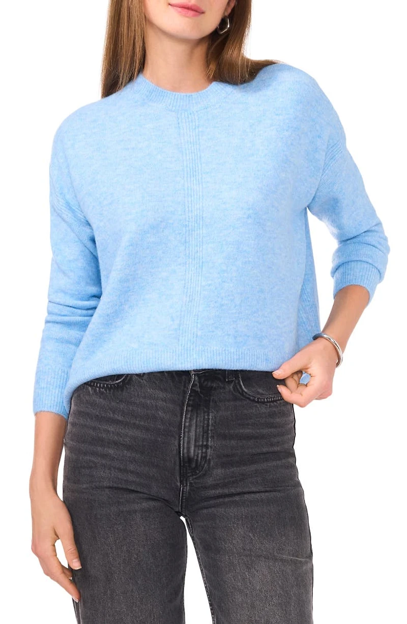 Cropped Crewneck Sweater