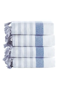 Pesthemal 4-Pack Turkish Cotton Hand Towels
