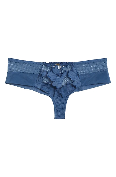 Fleurs Floral Embroidered Hipster Panties