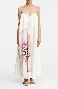 Shiloh Floral Strapless Maxi Dress